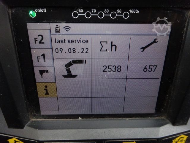 Lastbilsmonterad kran MERCEDES-BENZ 2543 Antos Baustoff +PK 26001  bis 20 m Auslage