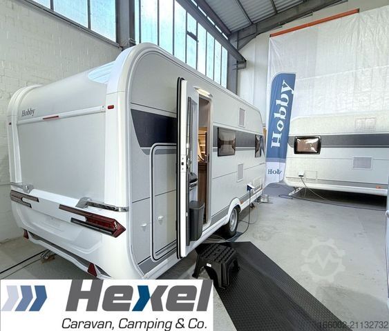 Τροχόσπιτο HOBBY Excellent Edition 490 KMF Garagenklappe