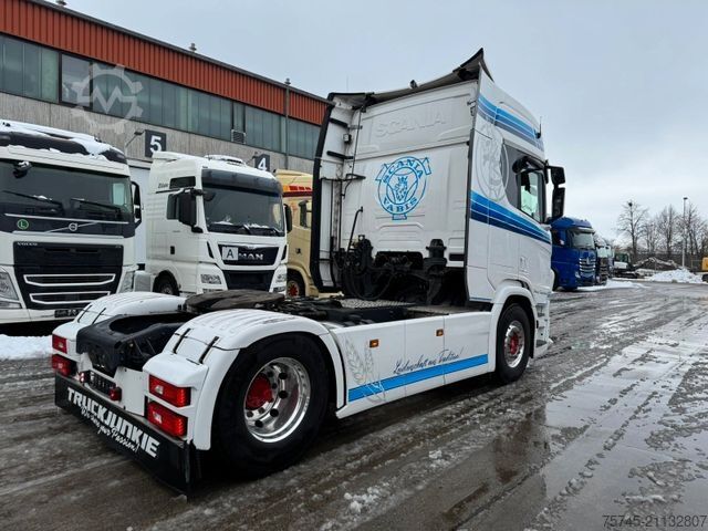 Standard dragbil SCANIA R 500 * RETARDER * STANDKLIMA * ALCOA * LEDER *