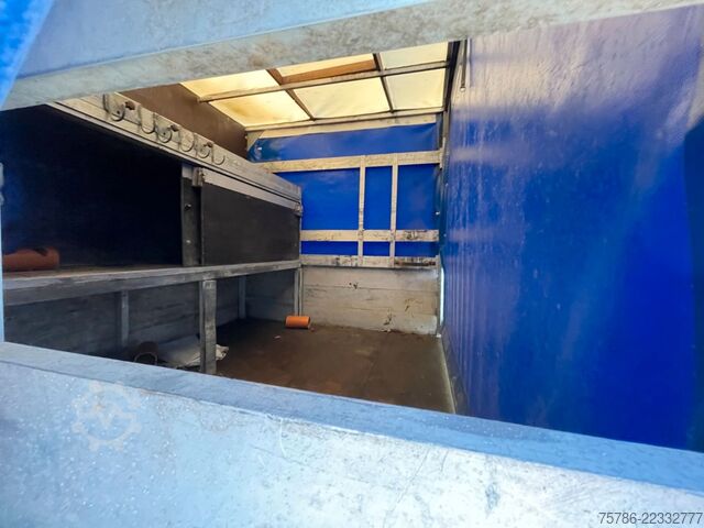 Transportador con plataforma y toldo MAN TGL 8.210 BB Pritsche/ 2xAHK+Öl/ NL  2.9t