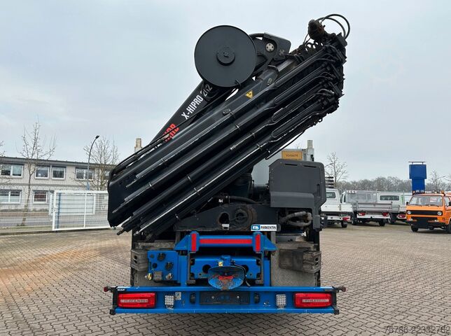 Kuorma-autoon asennettu nosturi DAF XF 510 LL/ Retarder/ Hiab 262 E-8+Funk+5+6 Kreis