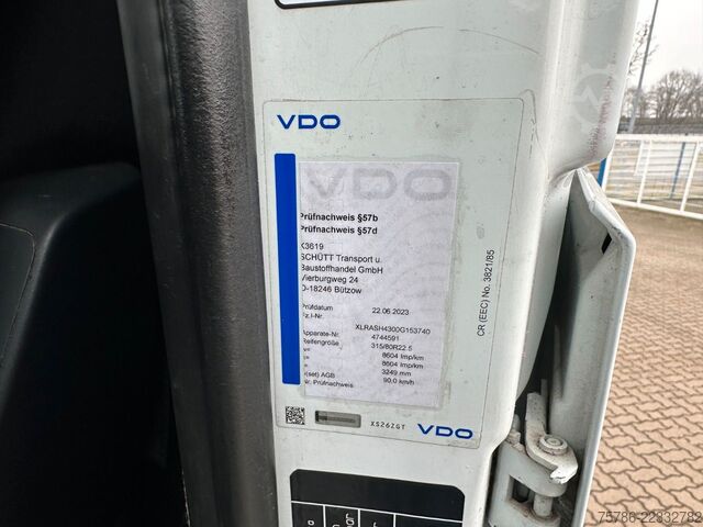 Kuorma-autoon asennettu nosturi DAF XF 510 LL/ Retarder/ Hiab 262 E-8+Funk+5+6 Kreis
