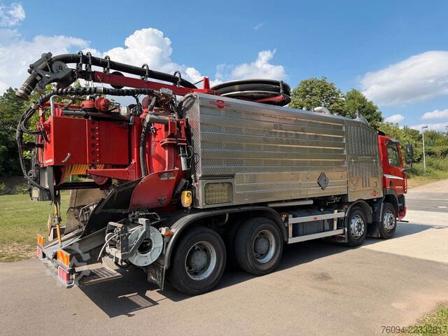 Cistercijsko vozilo za vakuumsko izvlačenje DAF CF 85.430 8x4 Saug-Druck Kombispüler