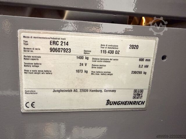 Ručni viljuškar Jungheinrich ERC 214