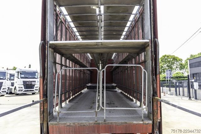 타포린 LECITRAILER CUELLO CISNE 3E-RD+DOUBLE ETAGE+DHOLLANDIA 2TON