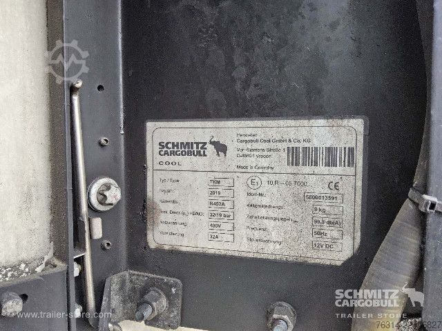 冷蔵セミトレーラー Schmitz Cargobull Tiefkühler Multitemp Doppelstock Ladebordwand