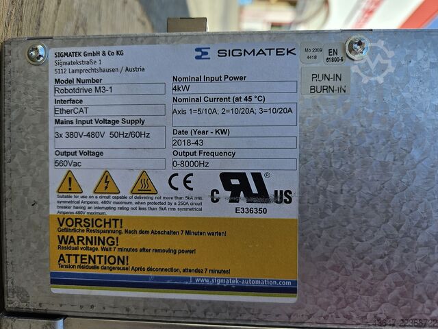 ชุดขับเคลื่อนหุ่นยนต์, โมดูลชุดขับเคลื่อนหุ่นยนต์ ENGEL Robotdrive M3-1