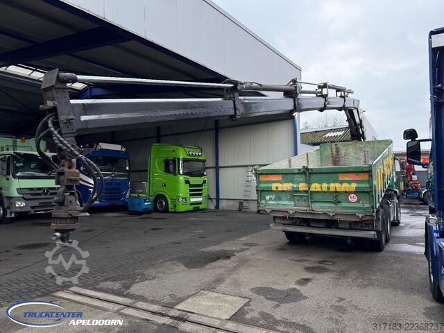 Tippbil med kran MAN TGA 26.390 6x4, Handgeschakeld, HIAB 144 E-4 Ra...