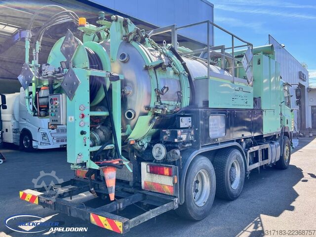 Sugande fordon DAF AS85XC Inox tank ADR, Euro 2, Reduction axle