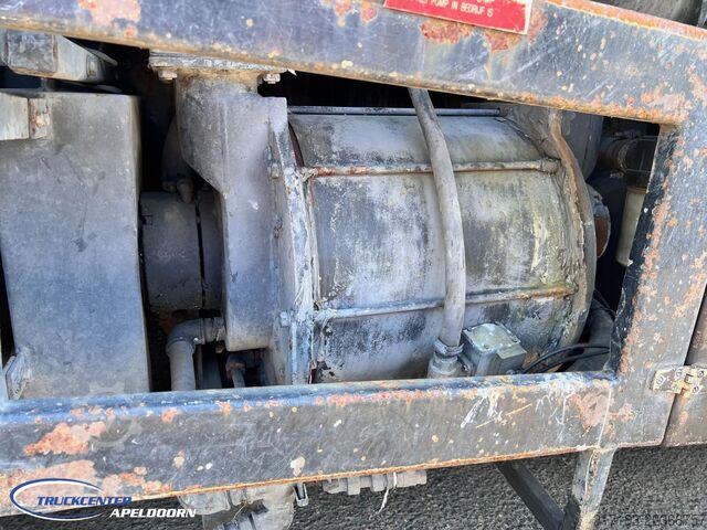 Sugande fordon DAF AS85XC Inox tank ADR, Euro 2, Reduction axle