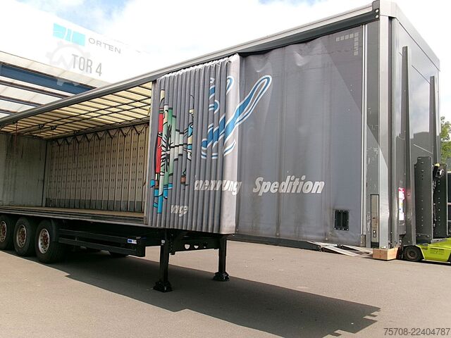 Auflieger mit Pritsche & Plane ORTEN 3-Achs SafeServer*SAF*Lift*Edscha*zertifiziert