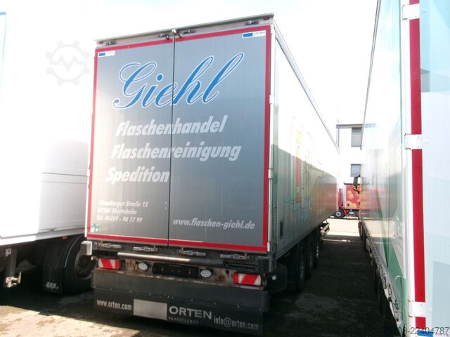 Auflieger mit Pritsche & Plane ORTEN 3-Achs SafeServer*SAF*Lift*Edscha*zertifiziert