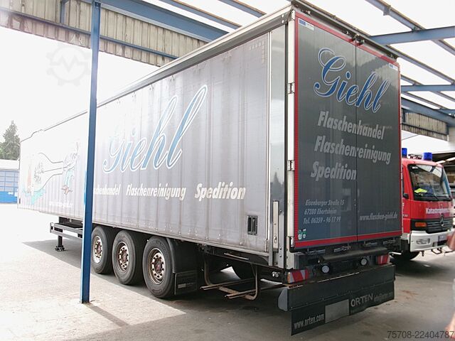 Auflieger mit Pritsche & Plane ORTEN 3-Achs SafeServer*SAF*Lift*Edscha*zertifiziert