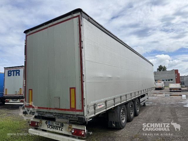 Auflieger mit Pritsche & Plane Schmitz Cargobull Curtainsider Standard