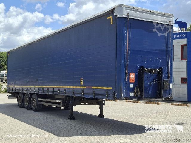 Auflieger mit Pritsche & Plane Kögel Curtainsider Mega