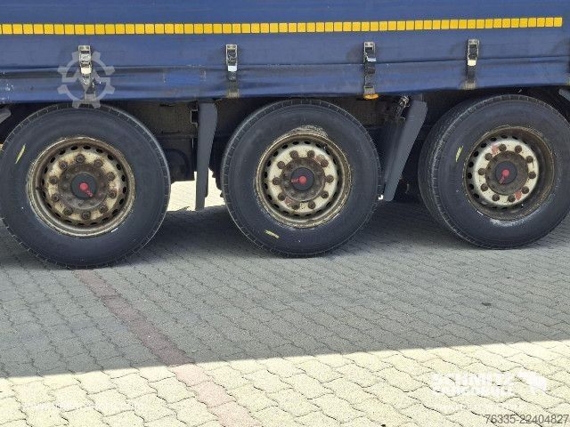 Auflieger mit Pritsche & Plane Kögel Curtainsider Mega