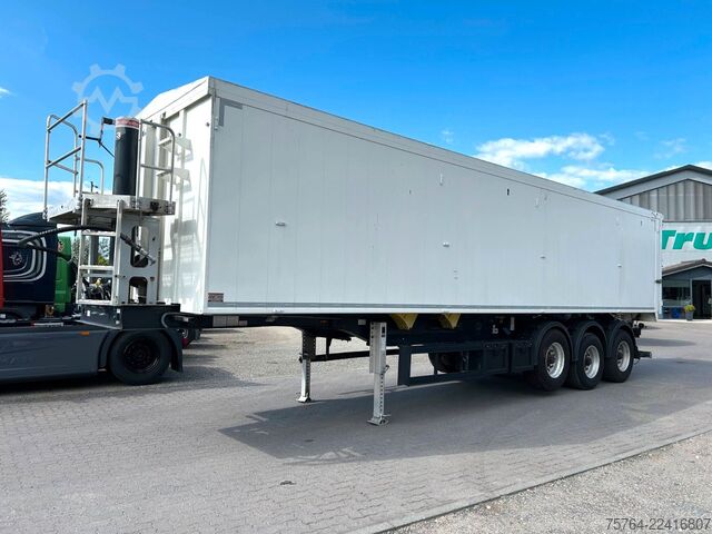 Tipper semitrailer LANGENDORF 52,5m³ Kippauflieger / Kombitür / 2x Schieber