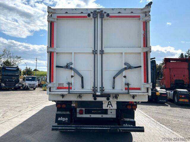 Tipper semitrailer LANGENDORF 52,5m³ Kippauflieger / Kombitür / 2x Schieber