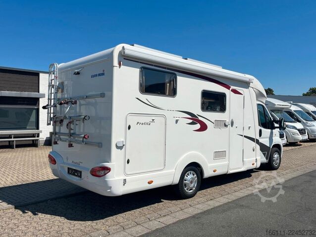 Poluintegrirani kamper EURAMOBIL Profila T 650 EB - Hub/Einzelbetten - Klima -