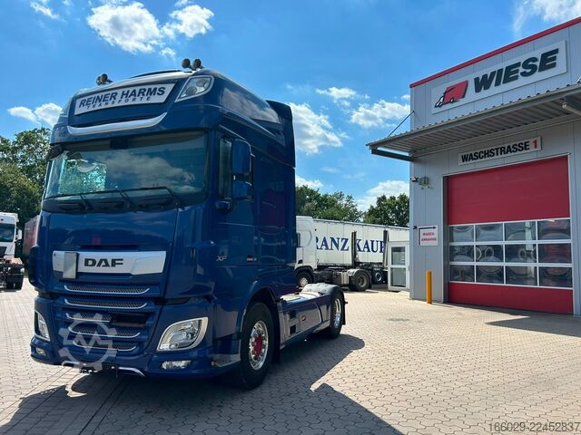หัวลากมาตรฐาน DAF XF 450 FT Super Space Cab Hydraulik Euro 6