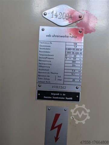 Milling Machine - Vertical WMW - RUHLA VRB 2242