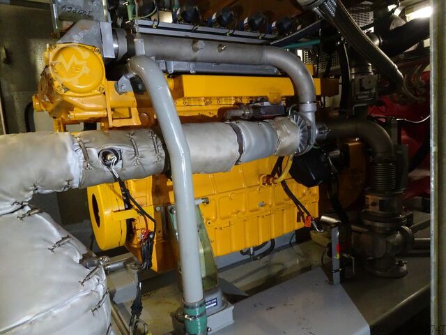 BHKW, блочна теплоелектростанція AVESCO CAT Avesco CAT TBG-926-24SY mit Wärmepumpe