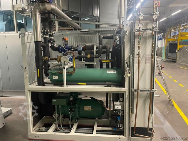 Planta de refrigeración de 180 kW, sistema de enfriamiento HECK Kältetechnik GmbH DVAS 180