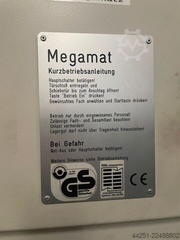 Paternoster sa 42 polica, visina 4,9 m Megamat Paternoster / Umlaufregal
