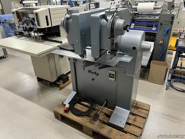 Hang 150 dobbelt-hoved nitte-maskine Hang 150 Double-Head Riveter for Binders