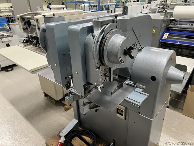 Hang 150 dobbelt-hoved nitte-maskine Hang 150 Double-Head Riveter for Binders