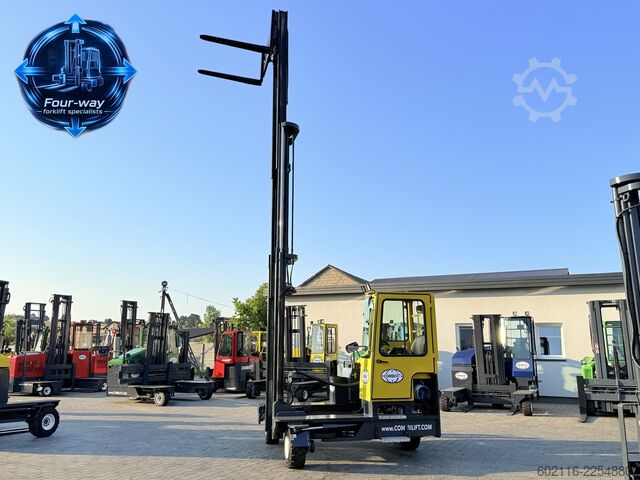 četvorosmerni viljuškar Combilift C5000XL GAS TRIPLEX 6920 FREE-LIFT CABIN