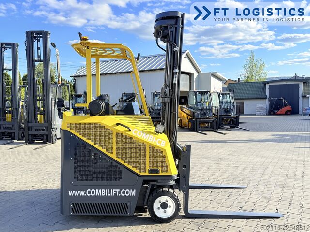 чотири-напрямний навантажувач Combilift CB2500 GAS TRIPLEX 6000 FREE-LIFT
