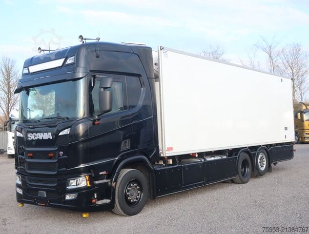 Camion frigorific Scania R 450 6x2 TK Koffer Lenkachse Vollluft