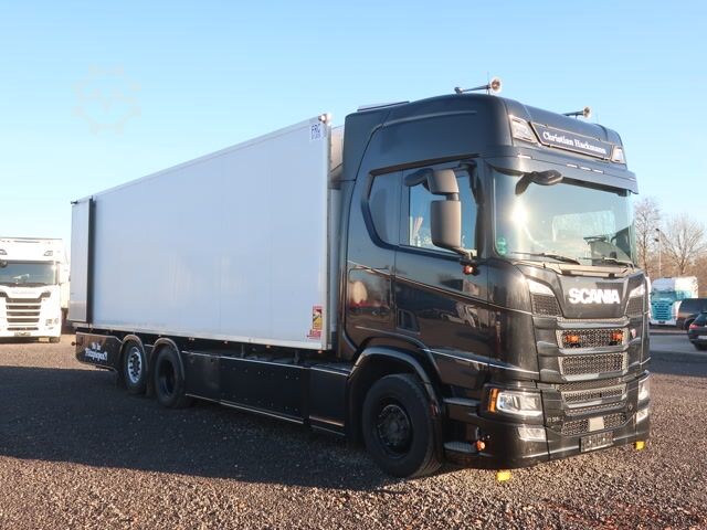 Camion frigorific Scania R 450 6x2 TK Koffer Lenkachse Vollluft