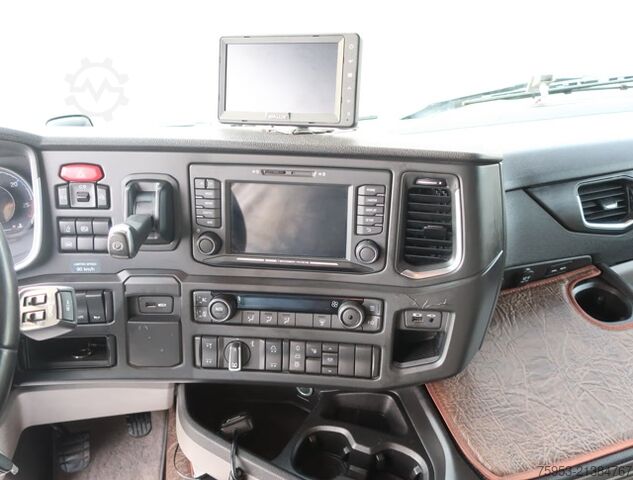 Ладилен камион Scania R 450 6x2 TK Koffer Lenkachse Vollluft