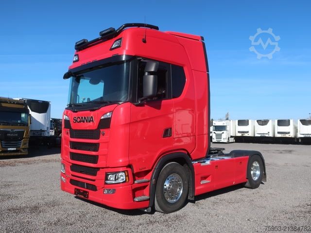 Cap tractor standard Scania S 540 Full Air Standklima LED Alcoa Lampenbügel