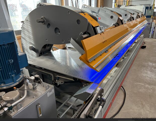 Dvojitá ohýbačka - dlouhá ohýbačka hran Thalmann AG TD 150