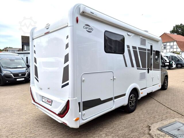 Gjysmë e integruar kamping-makinë CARADO T 459 *Queens Bett*pro+Paket*