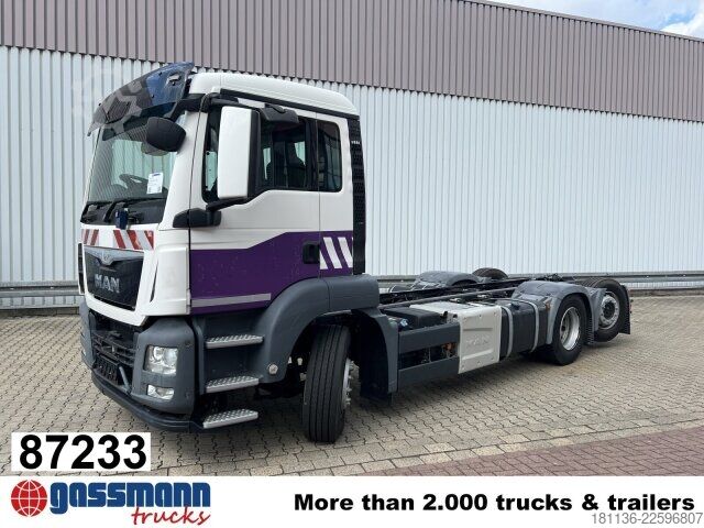 Kaminonsko podvozje MAN TGS 26.320 6X2-4 BL, Lenk-/Liftachse,