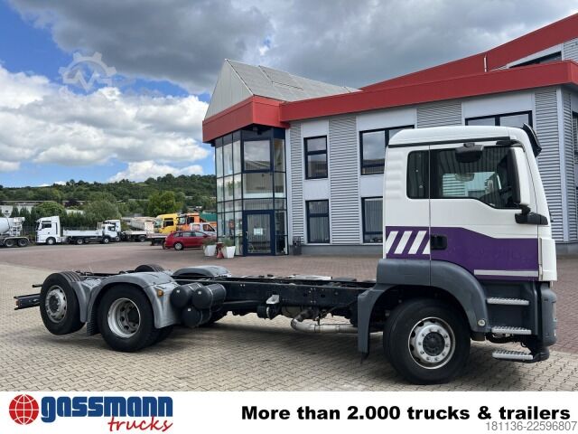 Kaminonsko podvozje MAN TGS 26.320 6X2-4 BL, Lenk-/Liftachse,