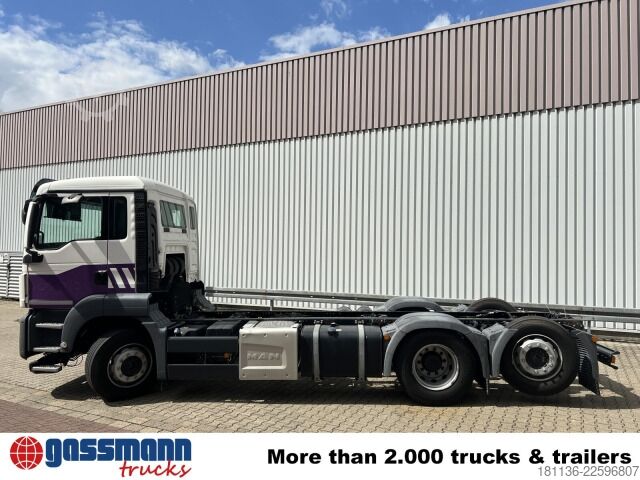 Kaminonsko podvozje MAN TGS 26.320 6X2-4 BL, Lenk-/Liftachse,