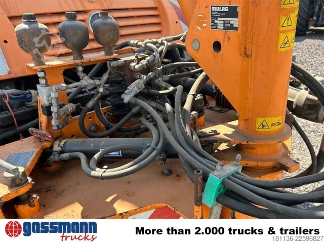 Camión para usos especiales Unimog U 300 4x4, Kommunalhydraulik, Zapfwelle