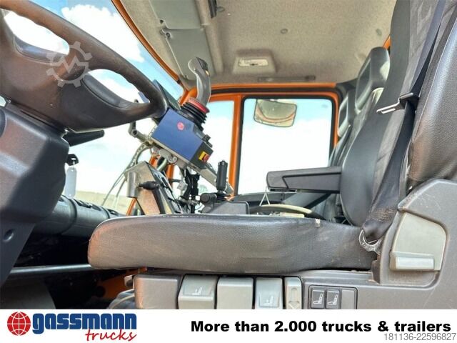 Camión para usos especiales Unimog U 300 4x4, Kommunalhydraulik, Zapfwelle