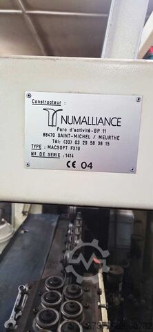 Αυτόματο μηχάνημα κάμψης συρμάτων CNC Numalliance Macsoft FX10