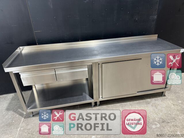 MESA DE TRABALHO EM AÇO INOXIDÁVEL Rational 
