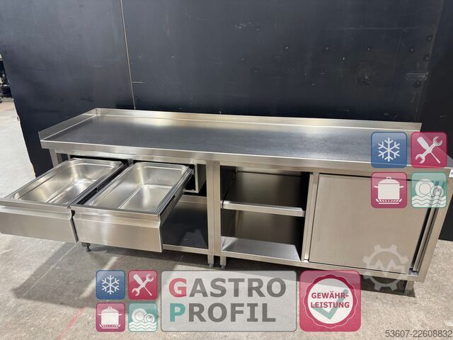 MESA DE TRABALHO EM AÇO INOXIDÁVEL Rational 