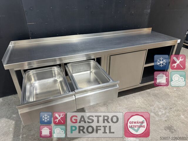 MESA DE TRABALHO EM AÇO INOXIDÁVEL Rational 