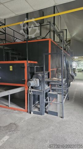 Sušička ASOS MECHATRONICS AUTOMATION IND. 2 tons /h Belt Dryer System