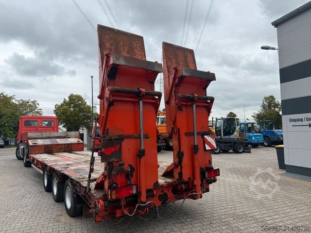 تریلر کم‌ارتفاع نیمه‌کشنده MÜLLER-MITTELTAL TS3 hydr Rampen GIGANT LUFT