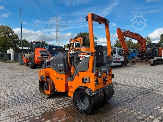 รถบดถังเดียว HAMM HD12i VT Kombiwalze neues Modell